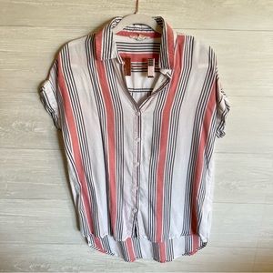 Button Down Striped Shirt